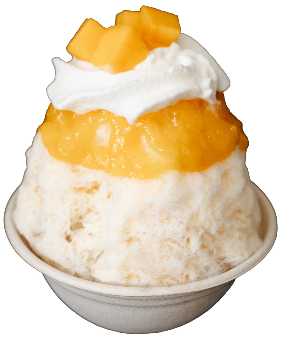 Mango Coconut kakigori