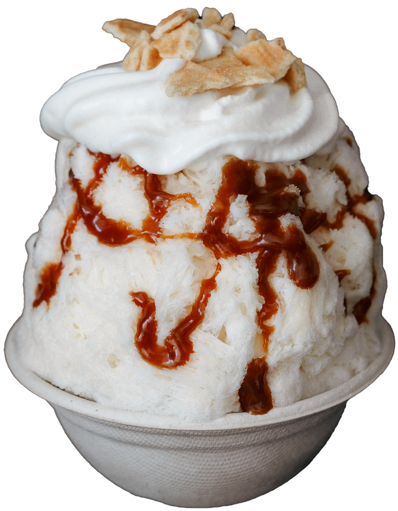 Vanilla Miso Caramel kakigori
